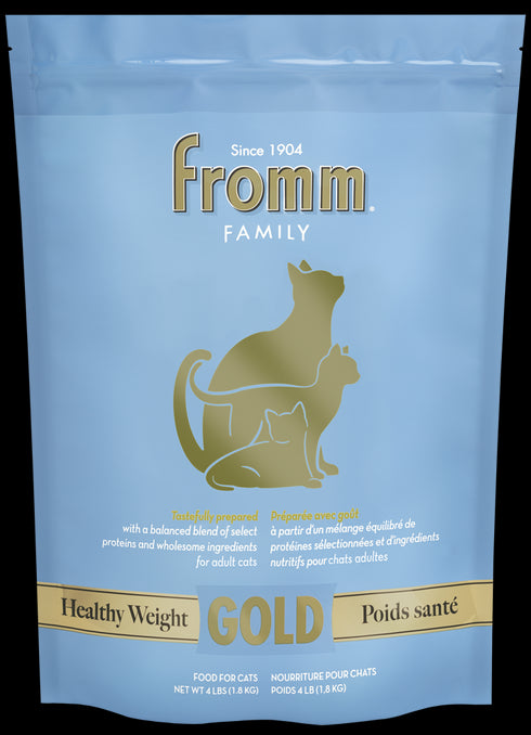 Fromm Healthy Weight Gold Dry Cat Food - Chicken & Duck - 4lb Bag